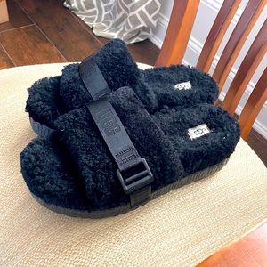 Ugg platform slippers
